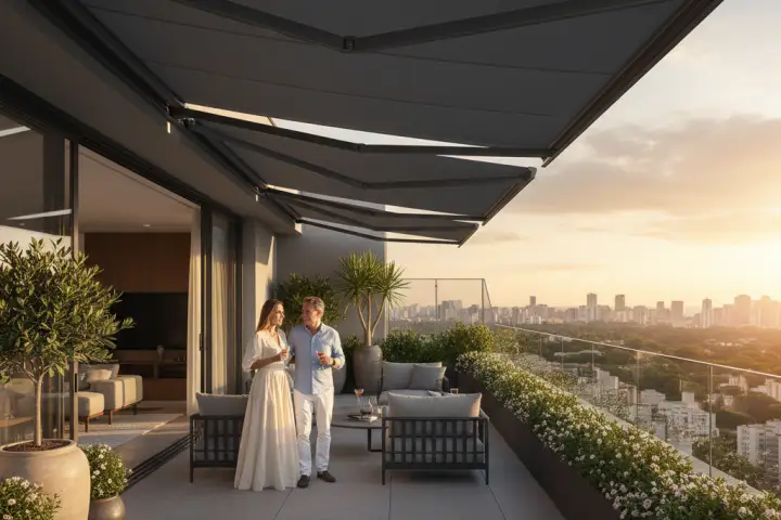 Toldos na Vila Nova Conceição: Proteção Solar de Alto Padrão para Imóveis Exclusivos