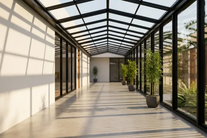 Cobertura de Policarbonato Fixa Preço M2: Otimize seu Corredor ou Quintal com Iluminação Natural